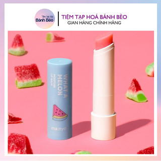 Son dưỡng ẩm mềm môi dưa hấu Manyo What a Melon moisture lip balm 4g MA:NYO