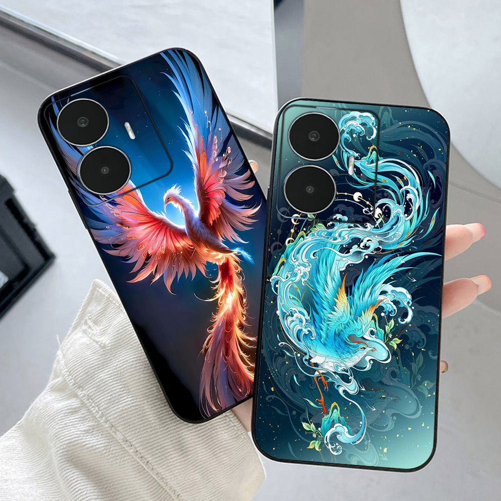 Ốp lưng oppo realme c55 in hình con giáp thân dậu tuất hợi