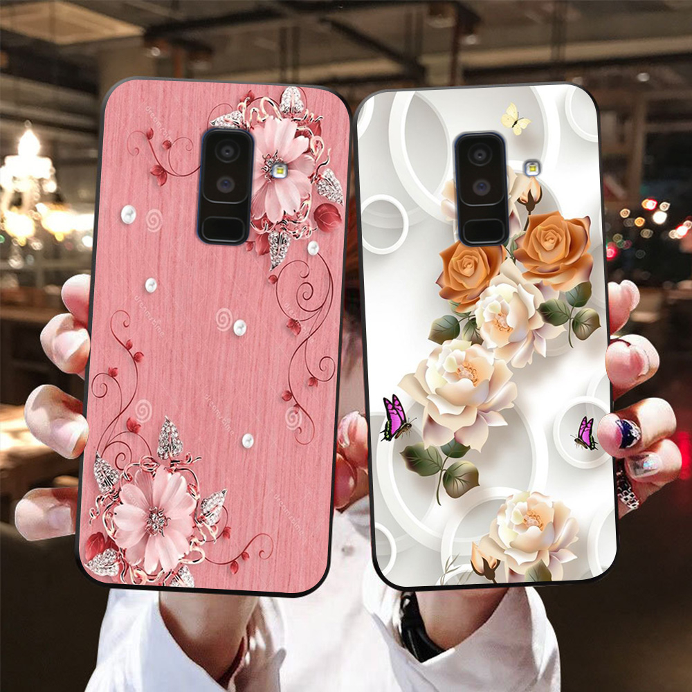 Ốp lưng Samsung a6 2018 / ss a6 plus / ss j8 in hình hoa,các loài hoa siêu đẹp