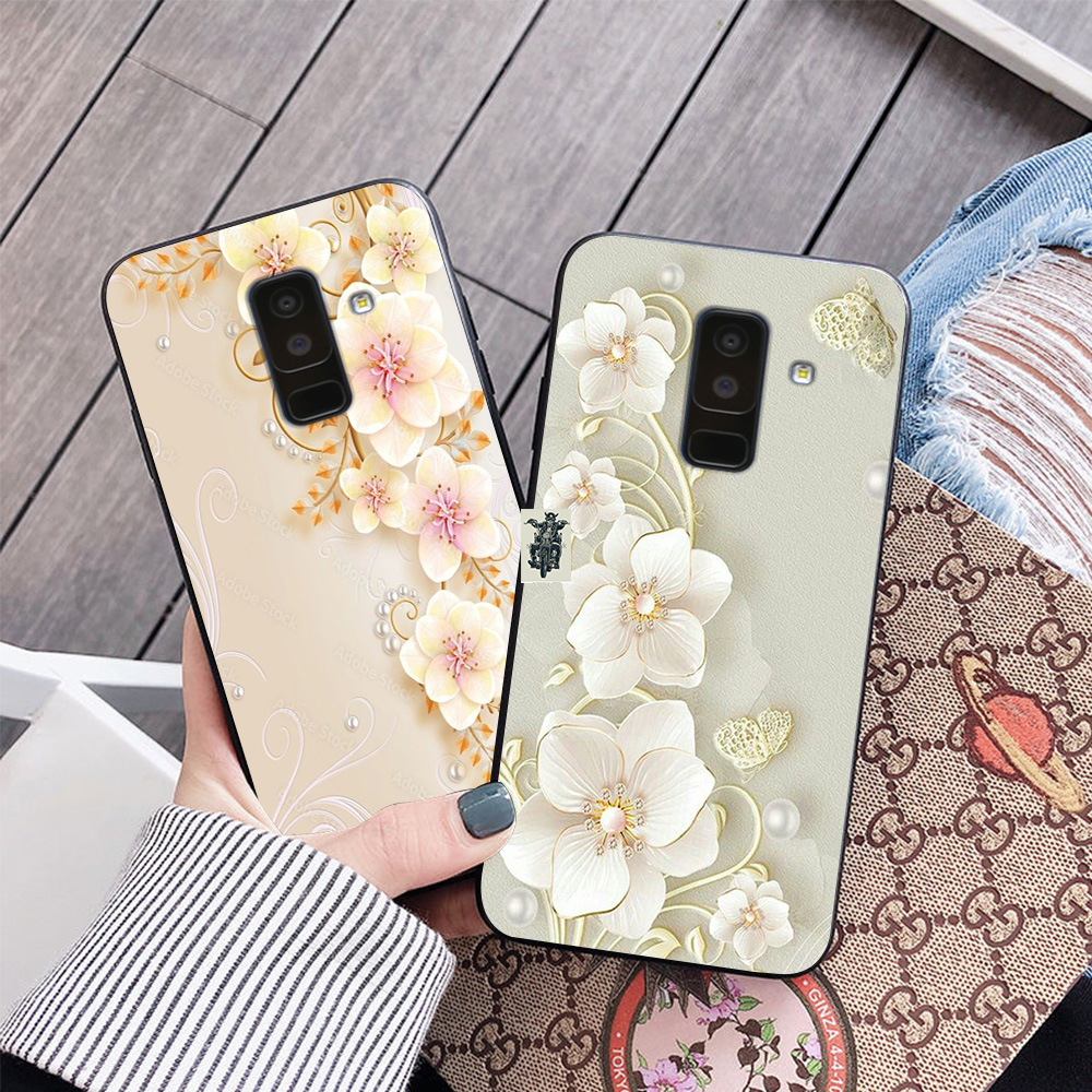 Ốp lưng Samsung a6 2018 / ss a6 plus / ss j8 in hình hoa,các loài hoa siêu đẹp