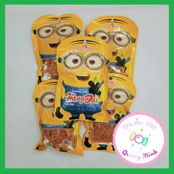 5 gói Snack hình khoai tây chiên Hằng Đại (hình minion) giòn sụn thơm ngon,đồ ăn vặt cổng trường hot nhất