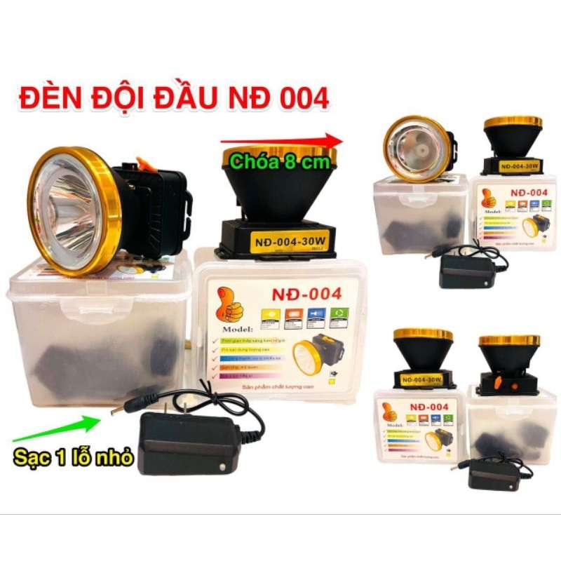 Đèn pin đội đầu , đèn đội NĐ 004