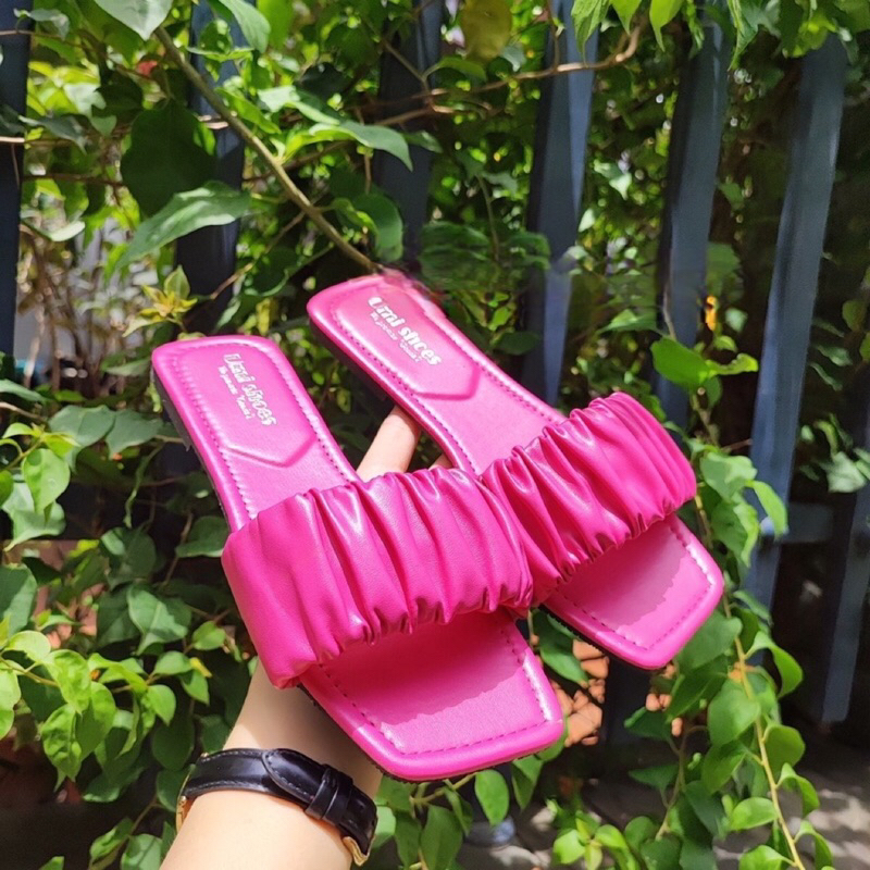 Dép đế bệt quai ngang nhúng đơn giản có big size 35-45