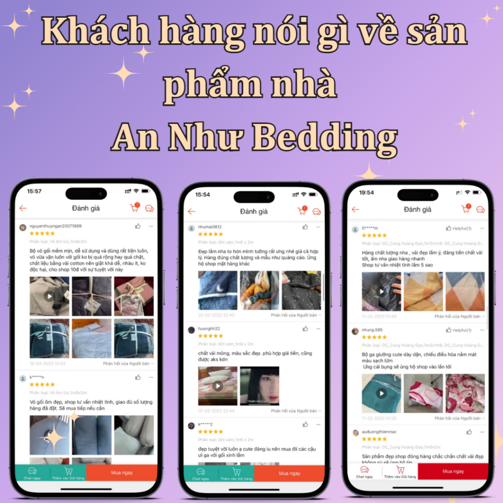 Bộ ga gối cotton tici 3 món, 1 ga trải giường + 2 vỏ gối nằm An Như Bedding Mall | BigBuy360 - bigbuy360.vn