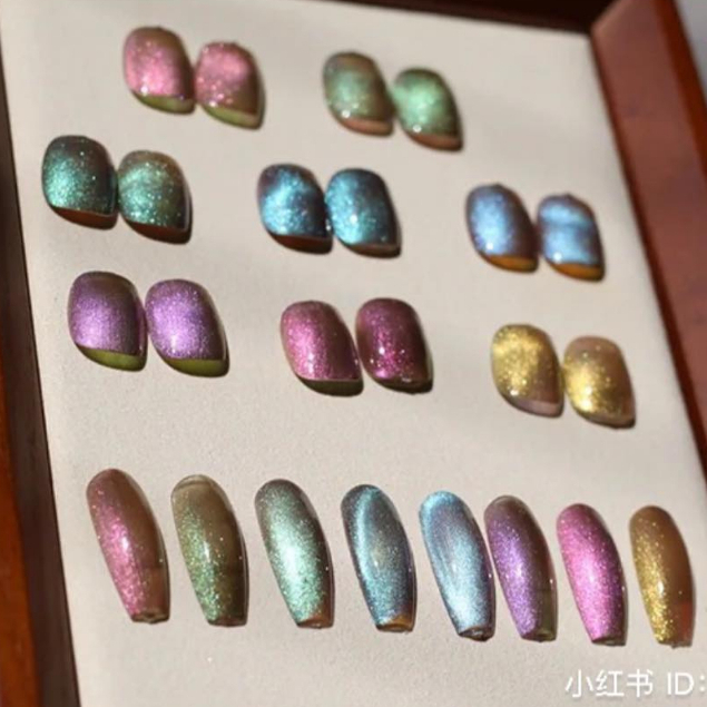 Bột mắt mèo Nail ( Có video Hướng Dẫn ) MaiAnhNails