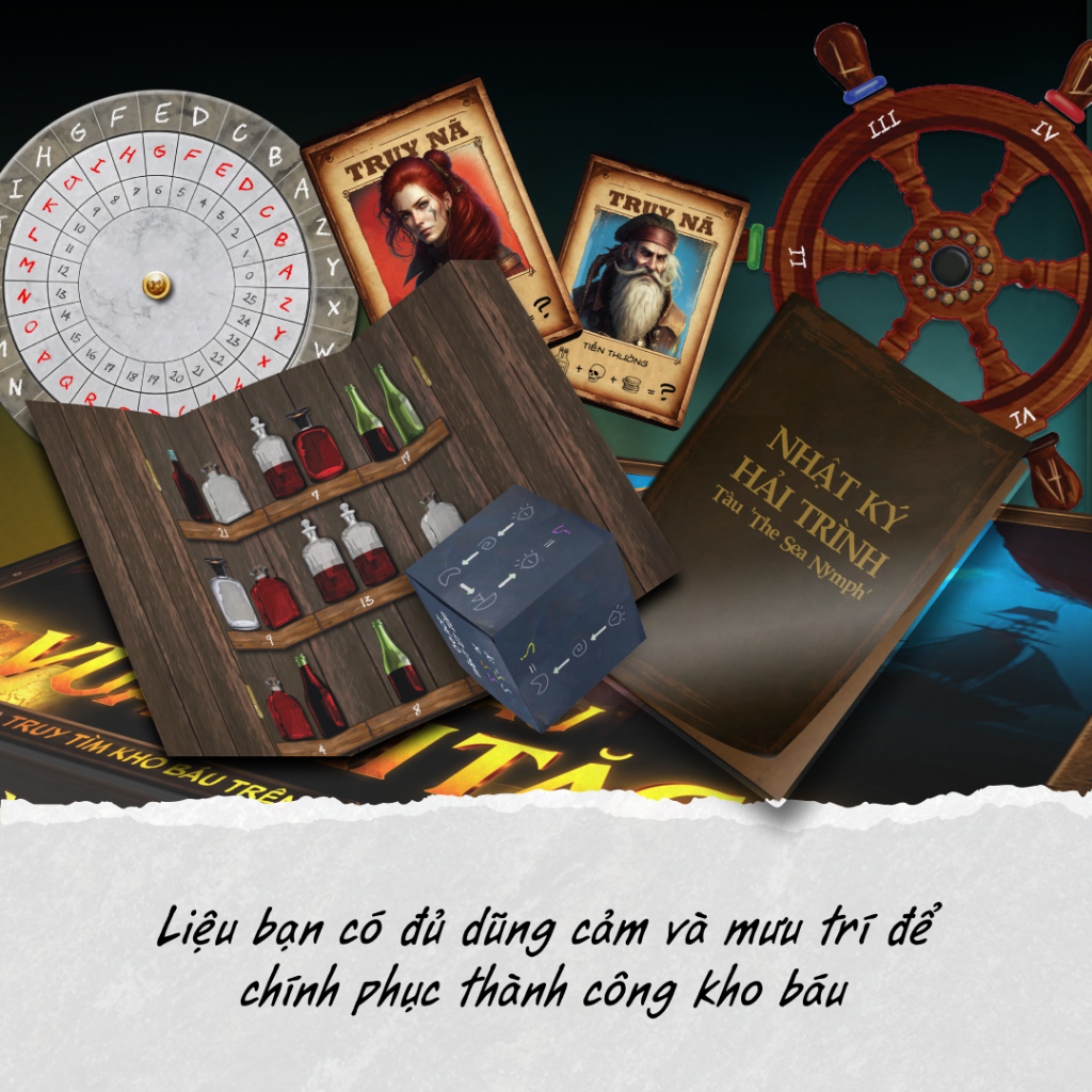 Board Game Vn x Miss Terry: KHO BÁU VUA HẢI TẶC