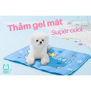 Thảm mát Thảm mát cho thú cưng – Đệm gel lạnh chống nóng dễ làm sạch