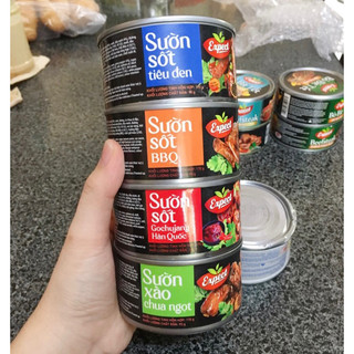 Sườn Sốt BBQ, Sườn Sốt Gochujang, Sườn Sốt Tương Đen, Sườn Xào Chua Ngọt Expect Hạ Long 170G