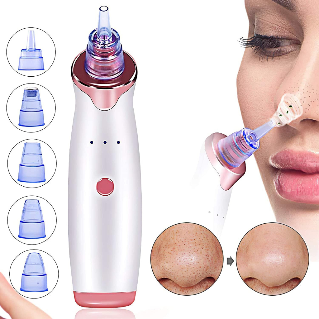 Máy Loại Bỏ Mụn Đầu Đen Máy Làm Sạch Mũi Sâu Mặt Máy Hút Chân Không Loại Bỏ Mụn Trứng Cá Vùng Chữ T