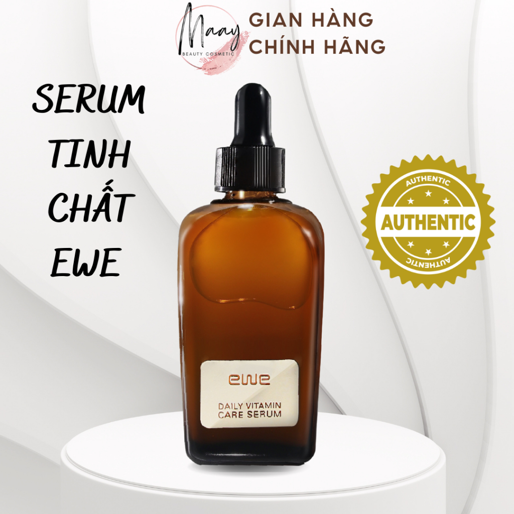 Serum EWE Daily Vitamin Care 100ml YGSERUMEWE MaayBeauty bổ sung vitamin A cho da trắng sáng giảm nám, thâm sạm