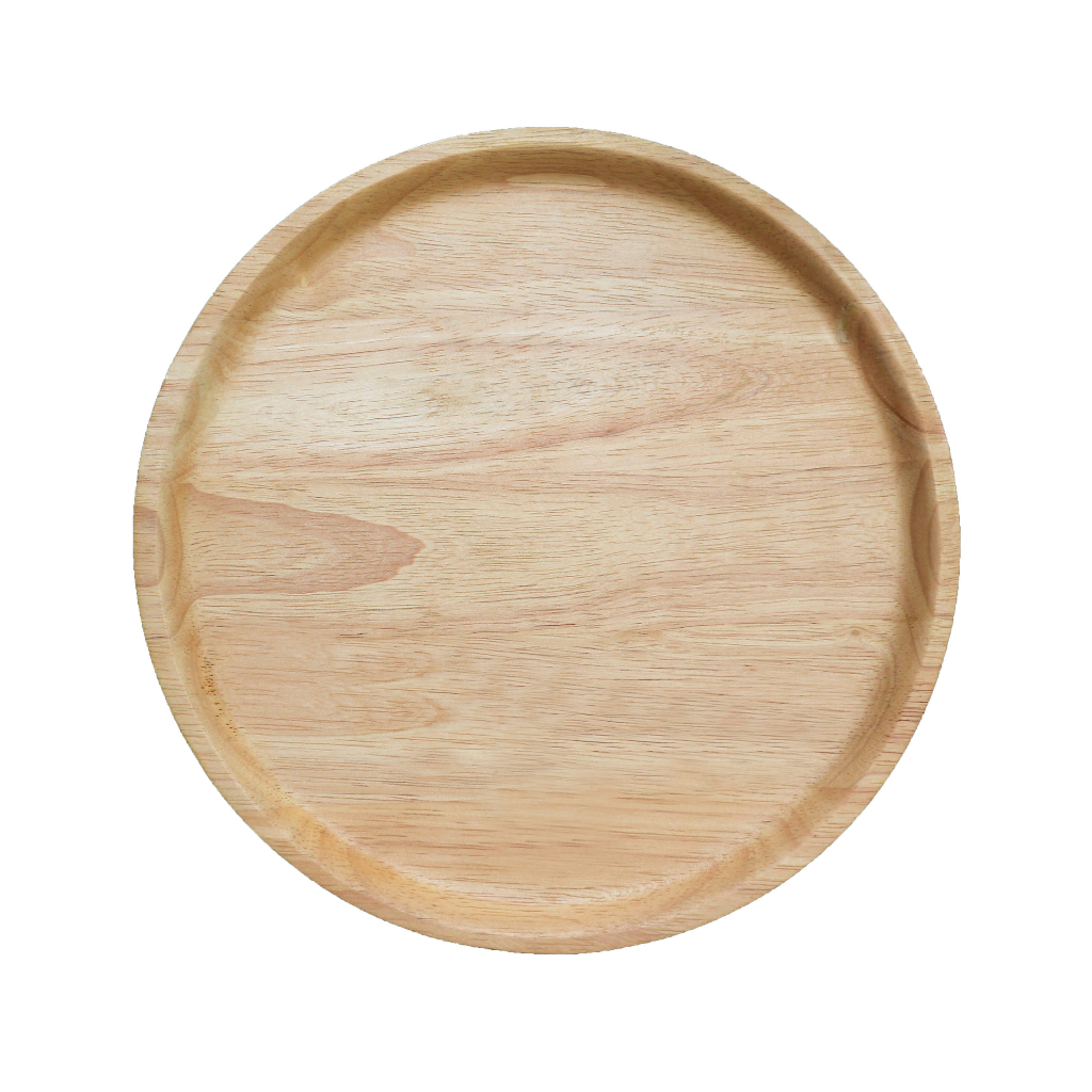 Khay đĩa gỗ tròn đa dụng (lõm) | Gỗ Đức Thành 02548 - 02549 | Đạt tiêu chuẩn xuất khẩu