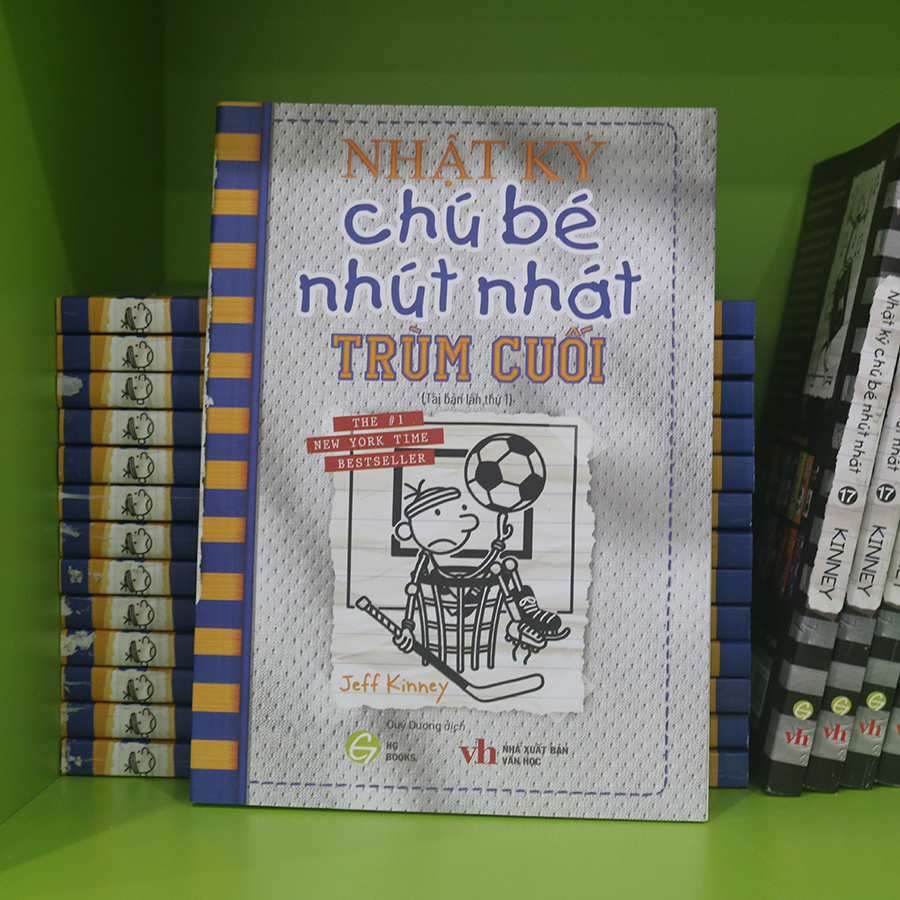 Sách: Nhật Ký Chú Bé Nhút Nhát tập 16 - Trùm cuối - Tiếng Việt