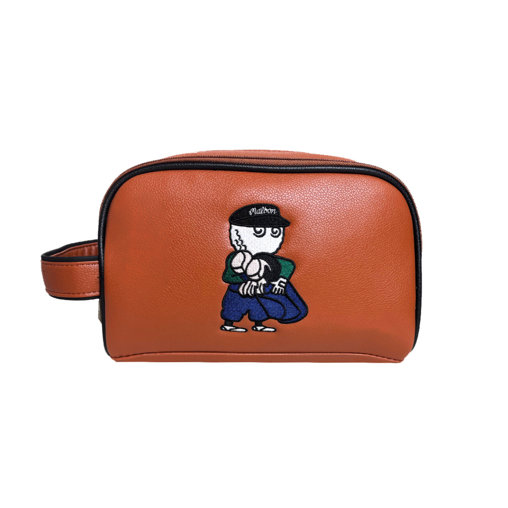 Túi Golf Da Thêu Hình 5 Màu Thời Trang - Pouch Bag