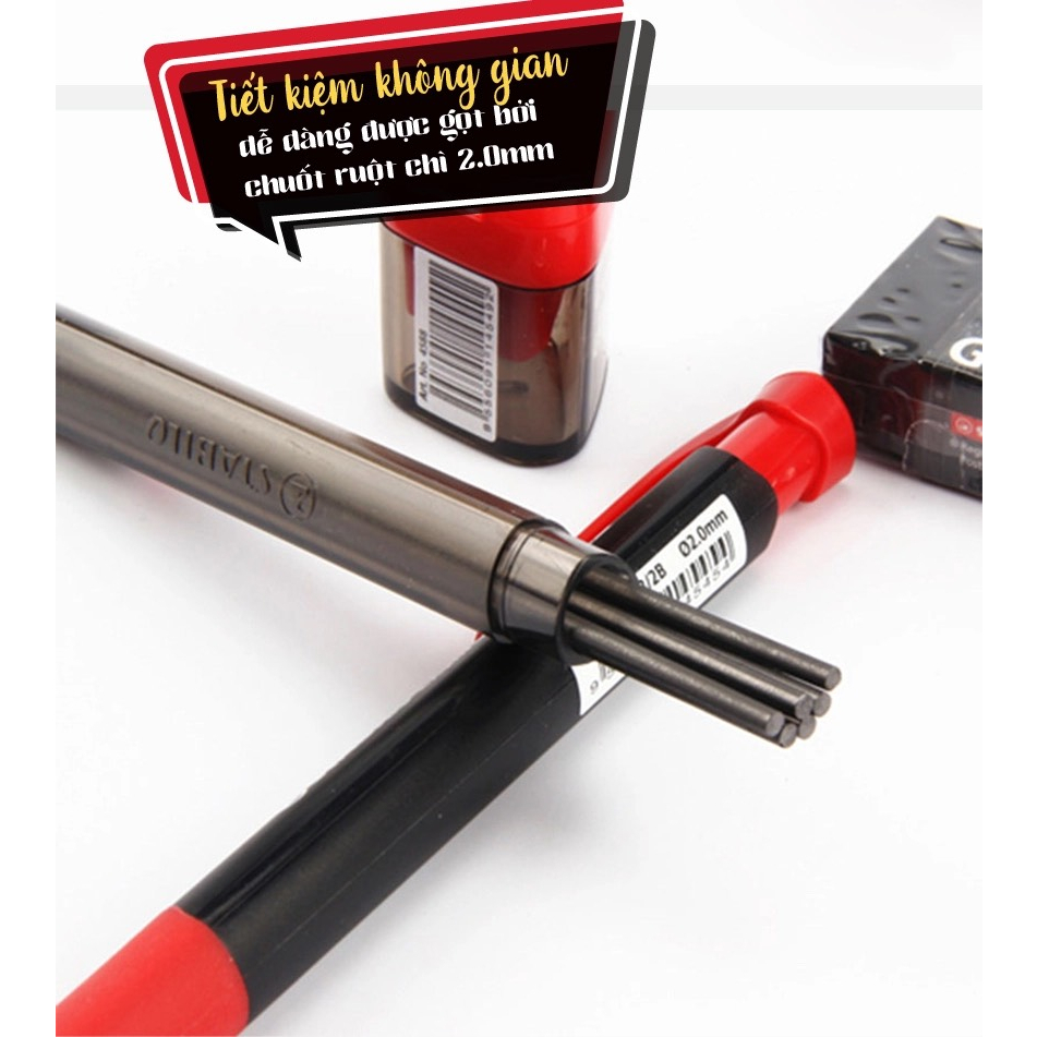 Bút chì bấm STABILO Exam Grade 9883 2.0mm THEARTSHOP