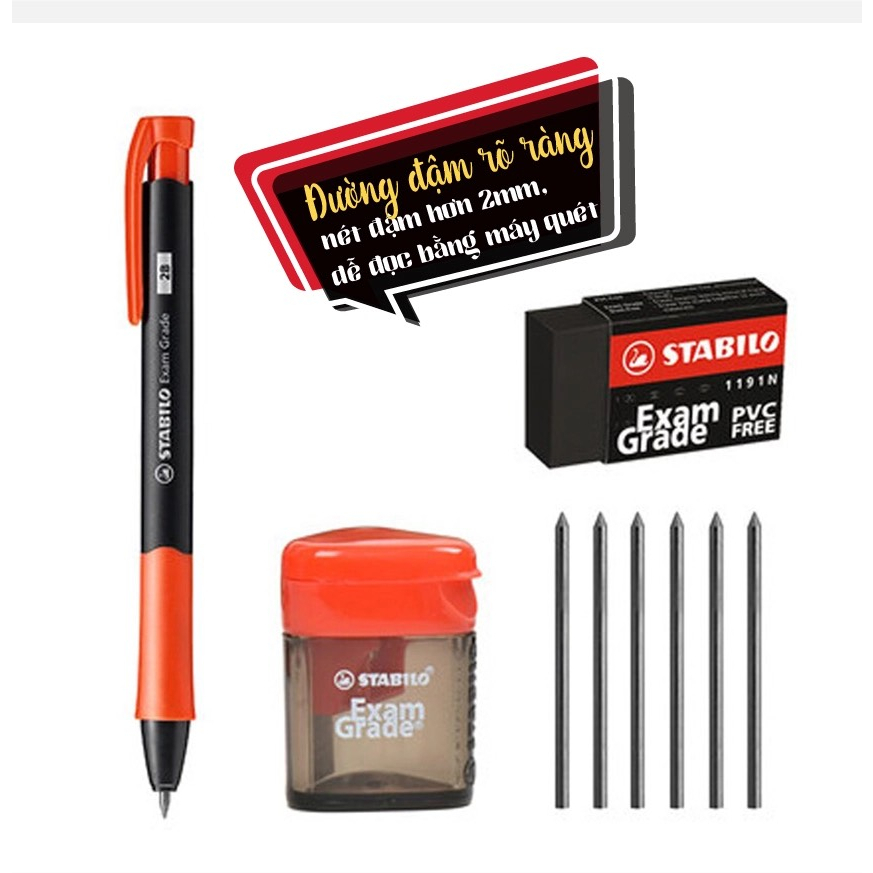 Bút chì bấm STABILO Exam Grade 9883 2.0mm THEARTSHOP