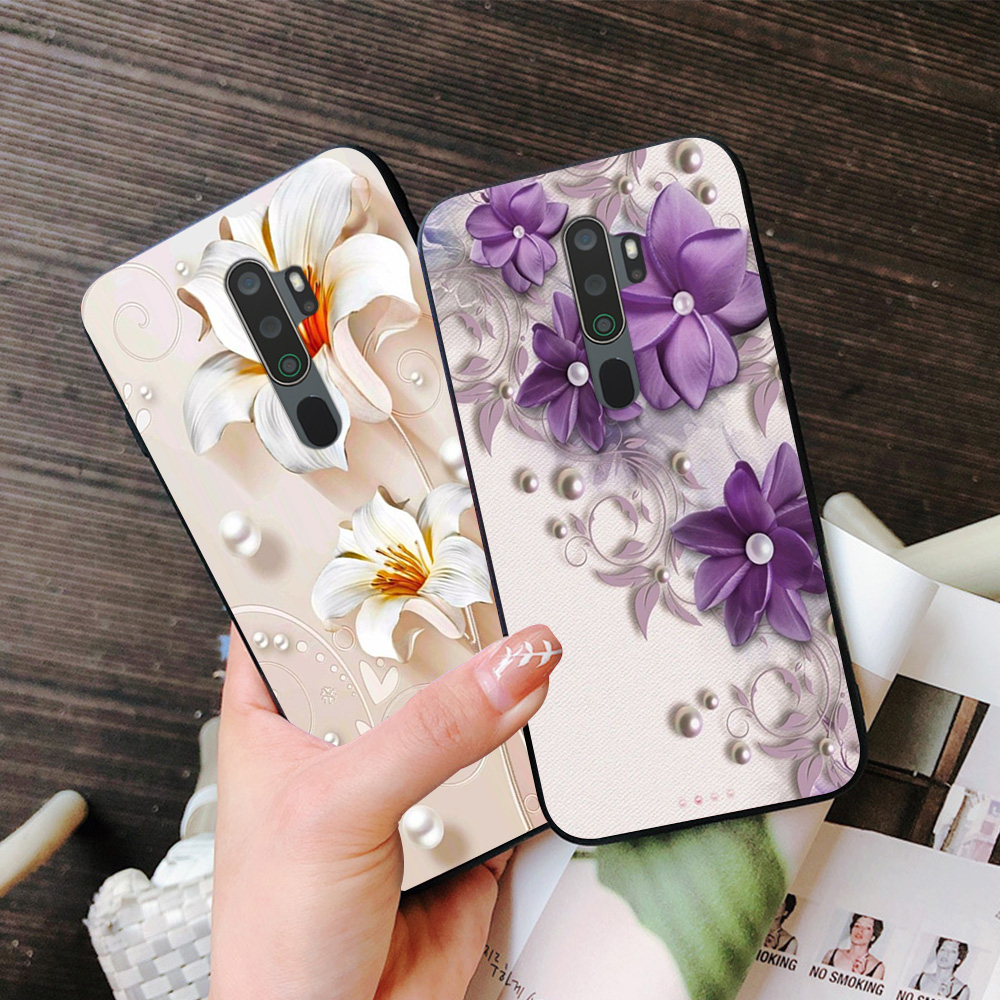 Ốp lưng oppo a5 2020 / oppo a9 2020 in hình hoa,các loài hoa siêu đẹp