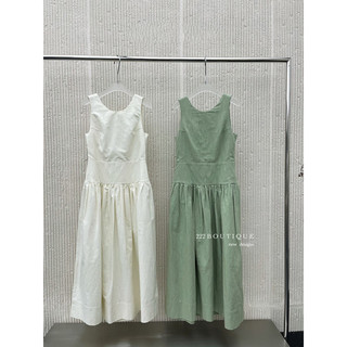 Váy linen Dt ediiton hở sau D5440