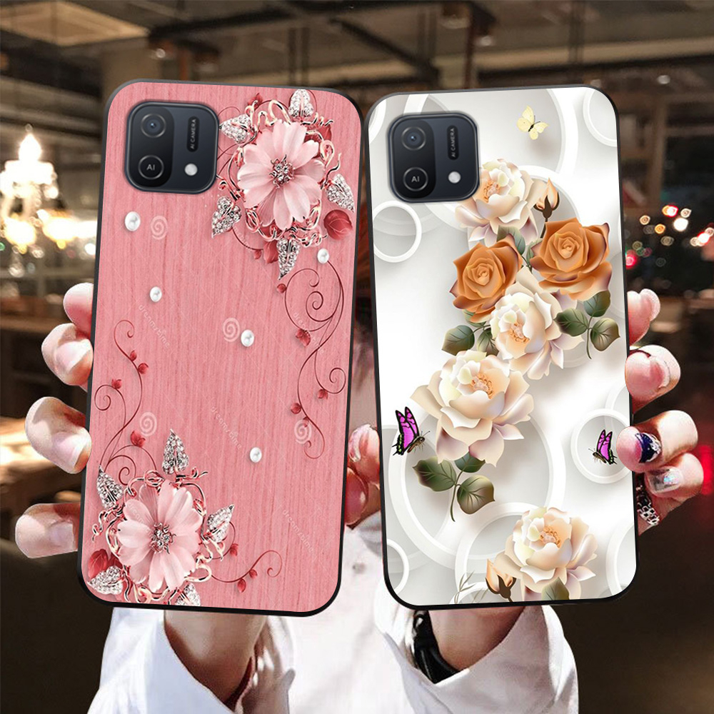 Ốp lưng oppo a16k in hình hoa,các loài hoa siêu đẹp