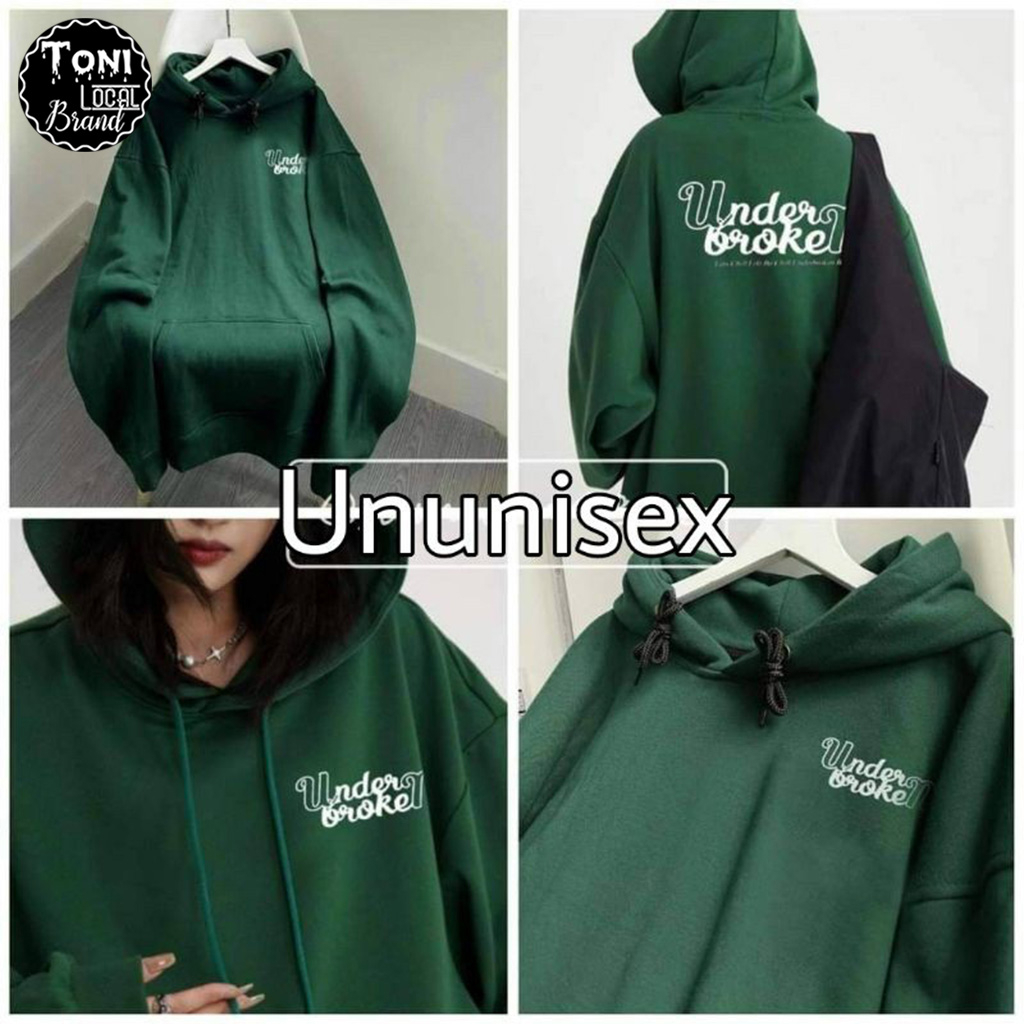 Áo Hoodie Nỉ Ngoại UNDER BROKEN - Áo Khoác Nỉ nam nữ Unisex