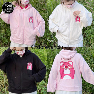 Áo Hoodie Nỉ Ngoại Gấu LOTSO - Áo Khoác Nỉ nam nữ Unisex (HD530 - Kèm Ảnh Thật)