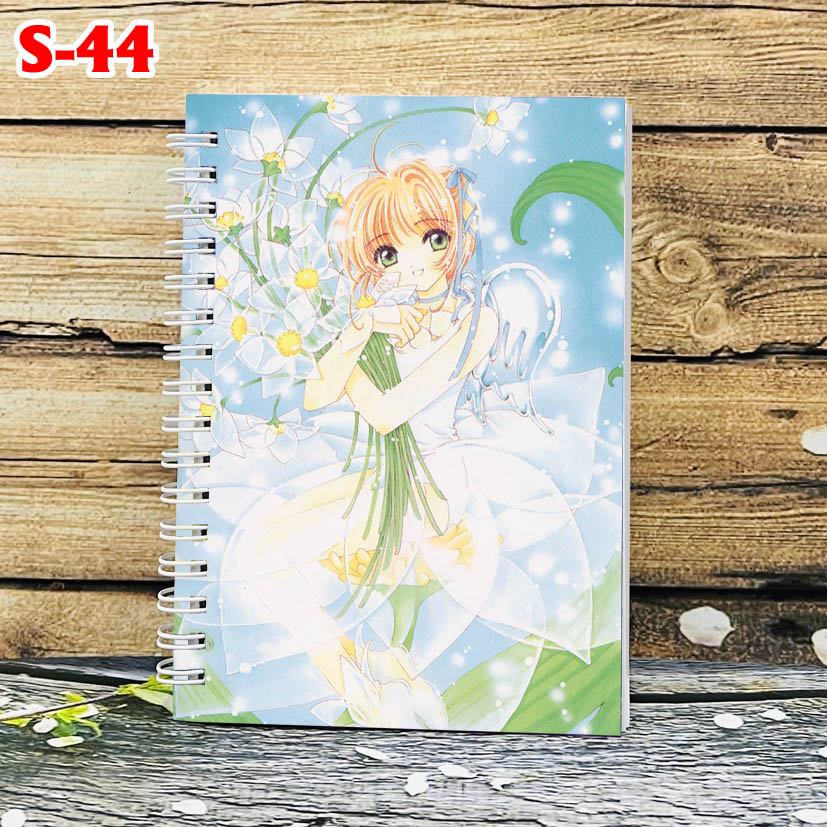 Sổ lò xo anime Card-Captor-Sakura, sổ gáy xoắn anime Card-Captor-Sakura