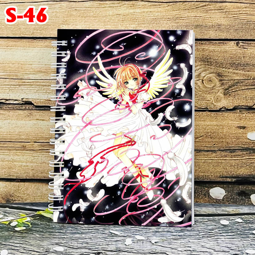 Sổ lò xo anime Card-Captor-Sakura, sổ gáy xoắn anime Card-Captor-Sakura