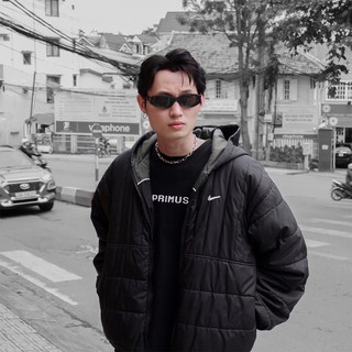 Áo phông logo basic tee, áo phông nam cổ tròn cotton