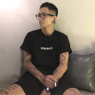 Áo phông logo basic tee, áo phông nam cổ tròn cotton