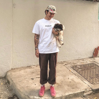Áo phông logo basic tee, áo phông nam cổ tròn cotton