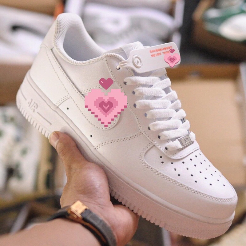 Giày Nike_Trắng Nam Nữ, Giày AF1 Air Force 1 Thời Trang Hàng Đẹp Full Box Bill