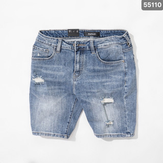 Quần short Mã_55110_2, fom slim, quần bò ngắn vải Jean form vừa, dễ phối đồ, phong cách cá tính - PAPAZI