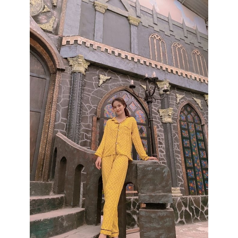 Pizama dài tay hot trend