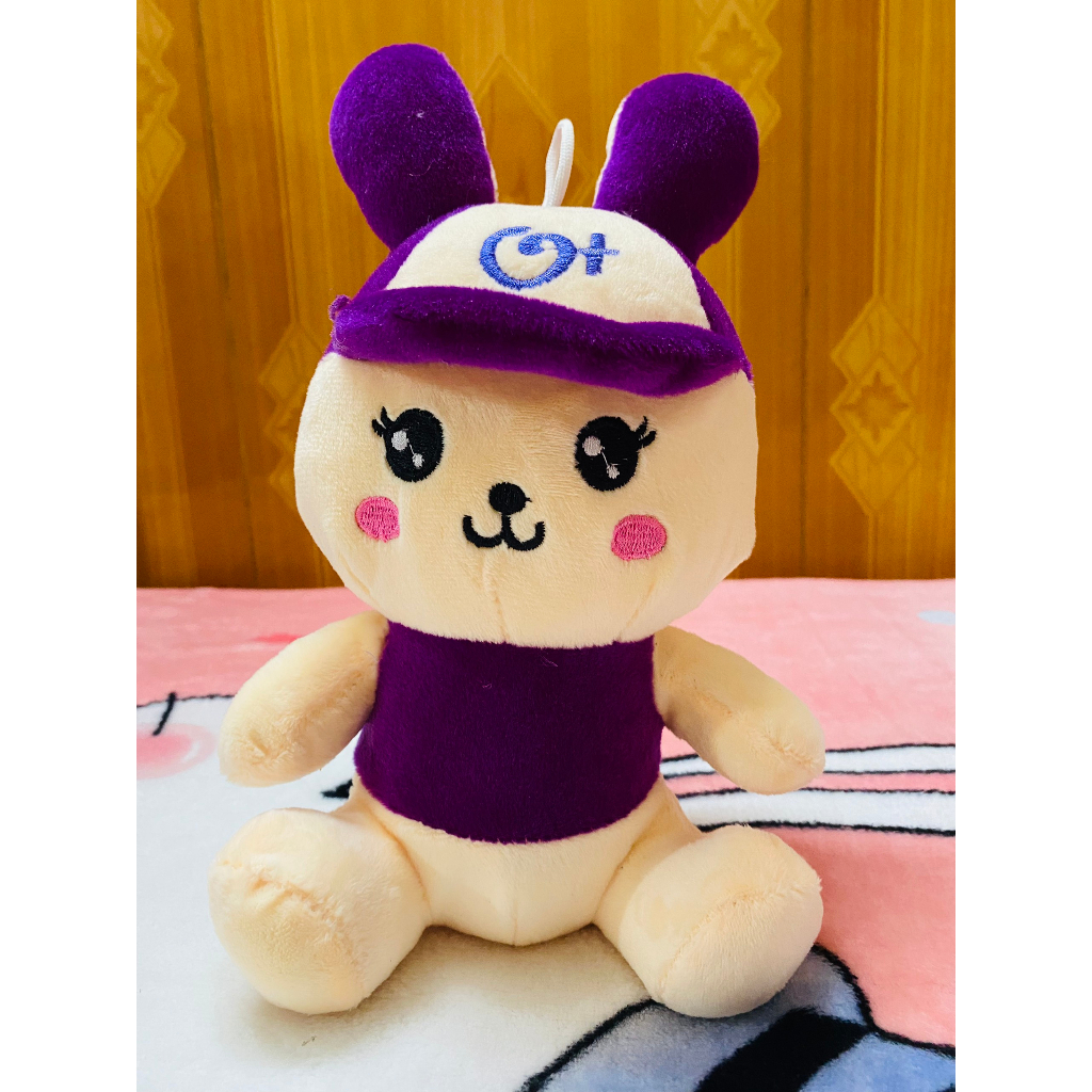 THÚ NHỒI BÔNG THỎ ĐỘI MŨ NHỀU MÀU SẮC KHÁC NHAU 25cm