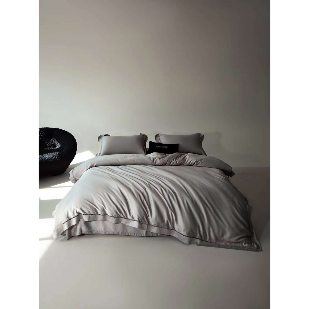 Bộ Chăn Ga Gối Lụa Tencel 100s , Chất Liệu Siêu Mát CA Bedding Decor