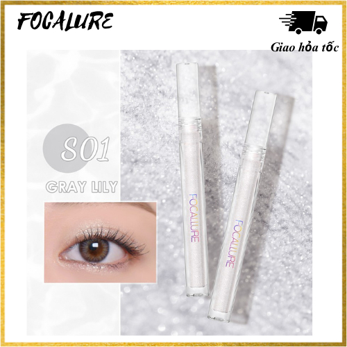 Phấn Mắt Focallure Dạng Lỏng Chống Thấm Nước Nhanh Khô Độ Bão Hòa Cao 1pc/1.5g FA-195
