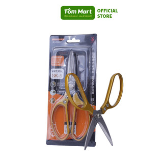 Kéo sk5 nhật bản tôm mart, kéo cắt gà, kéo làm bếp đa năng, cắt vải, cắt giấy siêu sắc