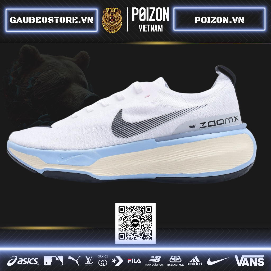 Giày Best Original Quality *like*auth likeac*authentic Sneaker *_NIKE ZOOMX INVINCIBLE RUN FK 3_* DR2615-013
