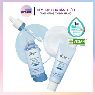 Make prem tinh chất dưỡng ẩm make prem safe me relief watery ampoule/cream 50ml/40ml make p:rem makeprem