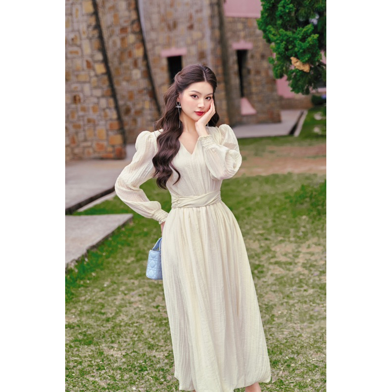 Váy xoắn eo thanh lịch Kendall dress