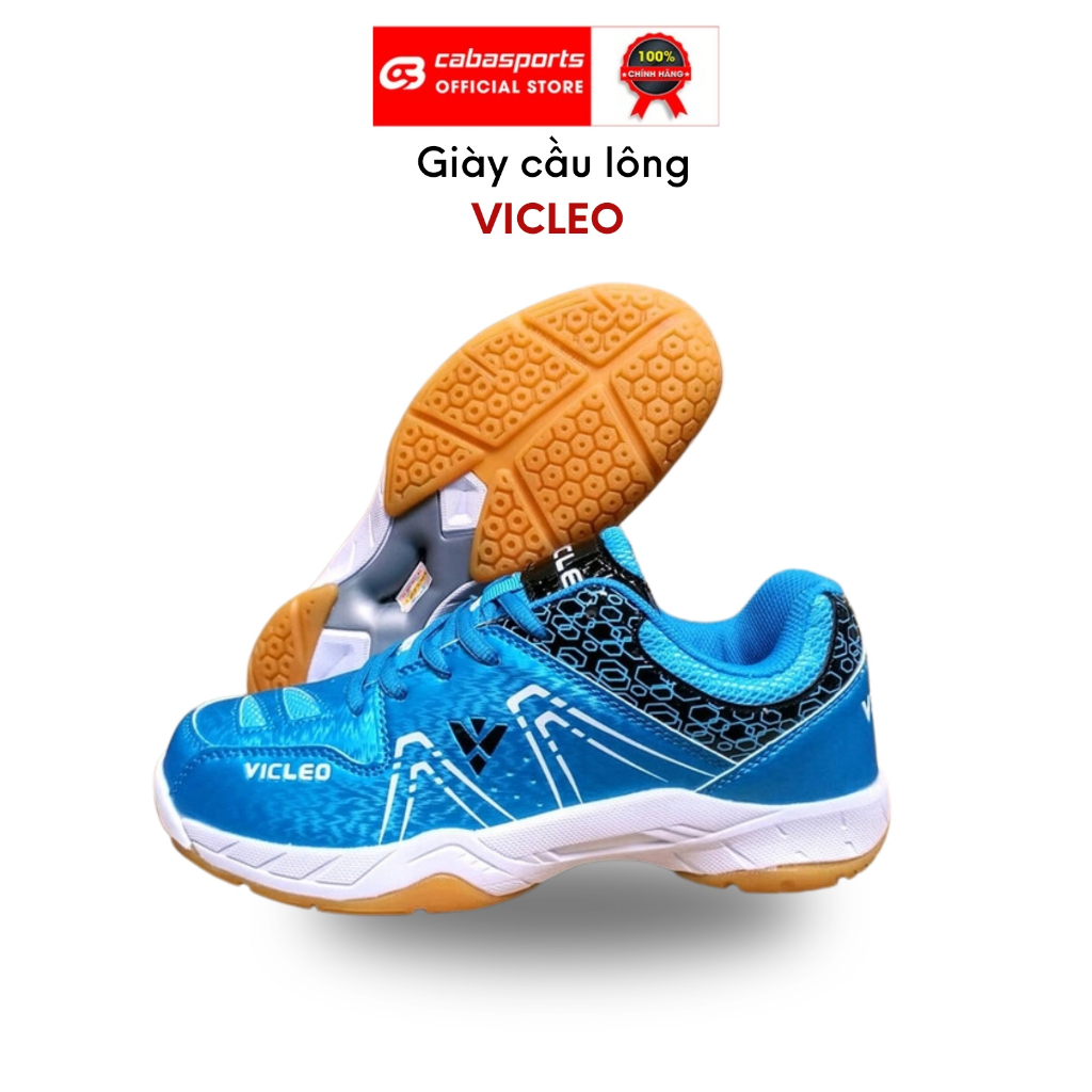 Giày cầu lông Vicleo chuyên nghiệp chính hãng, giày thể thao đế kép cao cấp siêu nhẹ chất lượng giá rẻ