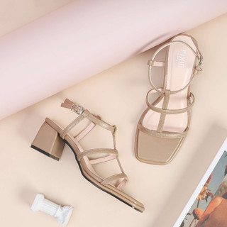 Giày Sandal Cao Gót 5cm Quai Mảnh Pixie H098