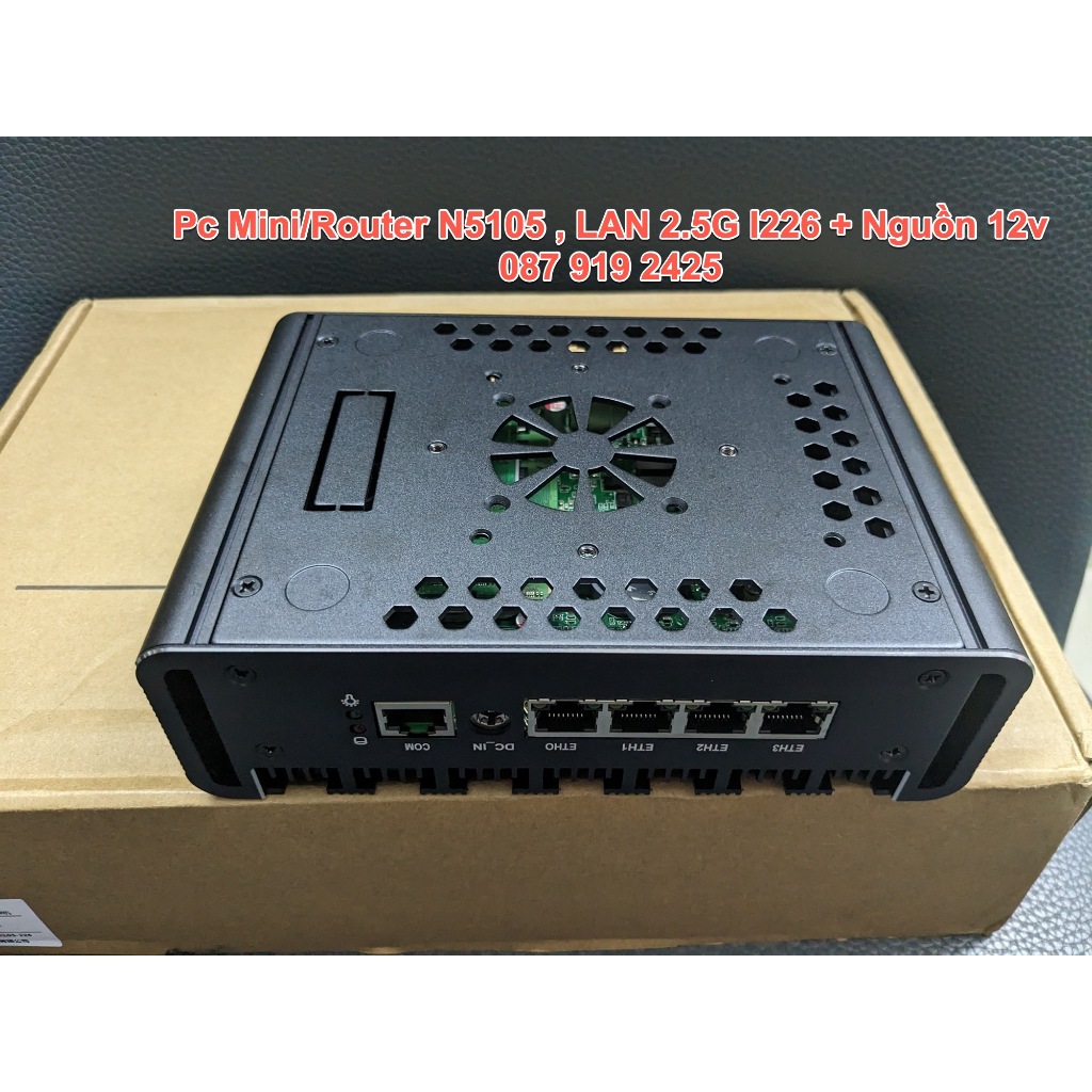 PC Router Mikrotik, Pfsense. OpenWRT NIC 2500Mbps, CPU N5105 4 core 2.0Ghz | BigBuy360 - bigbuy360.vn