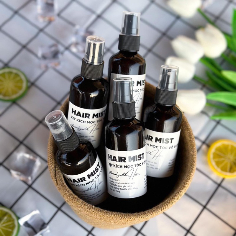 Xịt tinh dầu bưởi HAIR MIST 100ml