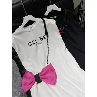 Váy phông kèm túi nơ xích siu trendy chuẩn hàng nhà Gigi