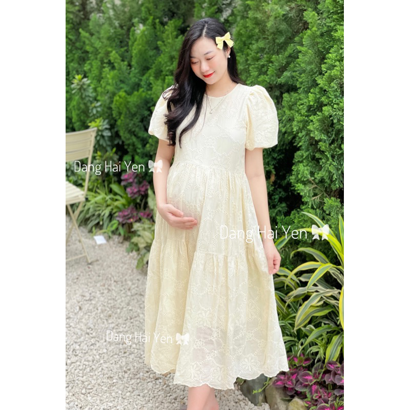 Váy Peony Babydoll Trắng Ren Hoa Tiểu Thư ( hoa mới ) | BigBuy360 - bigbuy360.vn