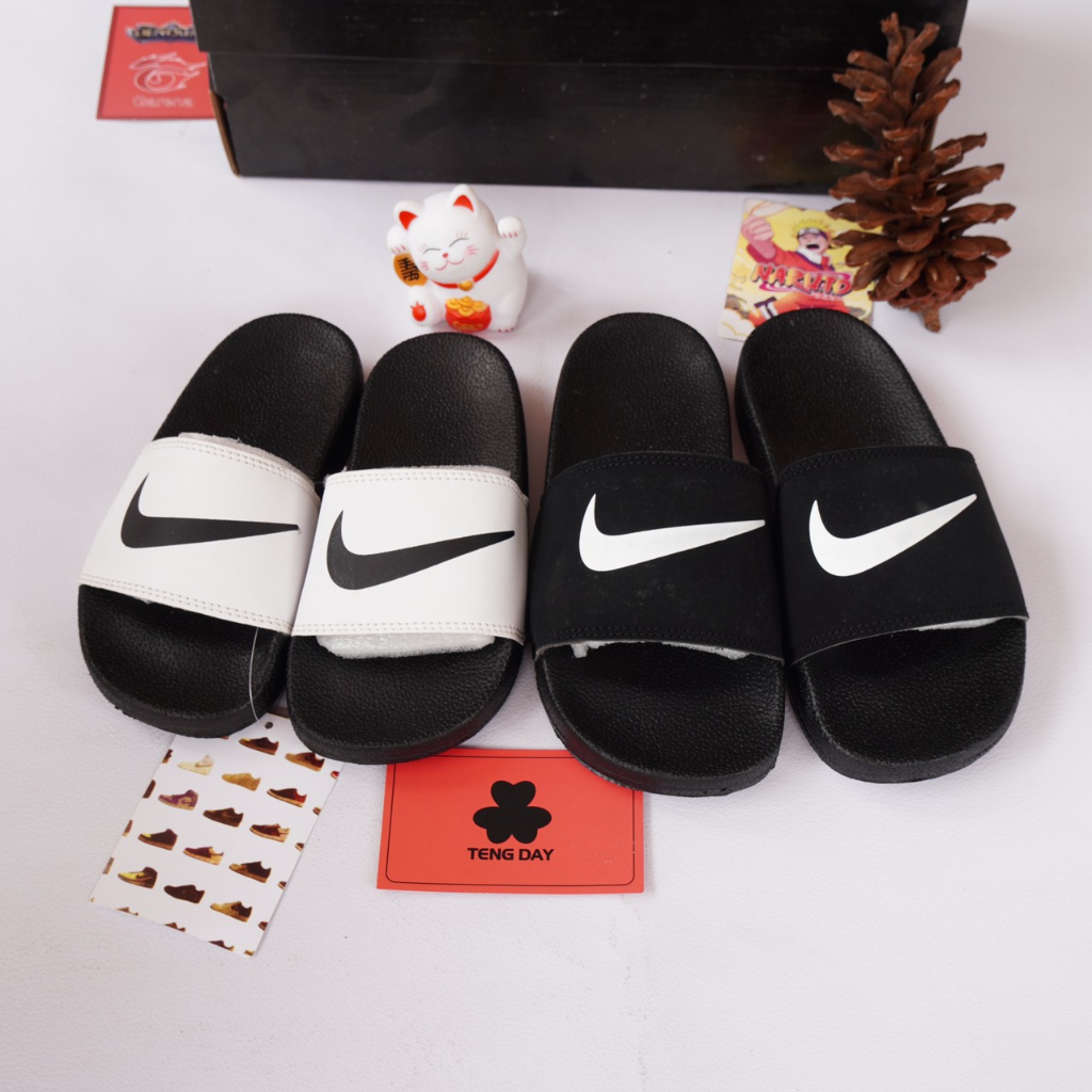 dép trẻ em quai ngang,dép lê móc njke cho bé trai bé gái từ 3 đến 14 tuổi siêu nhẹ chống trơn trượt hot trend