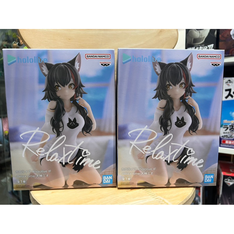 Mô hình hololive chính hãng bandai: ookami mio figure