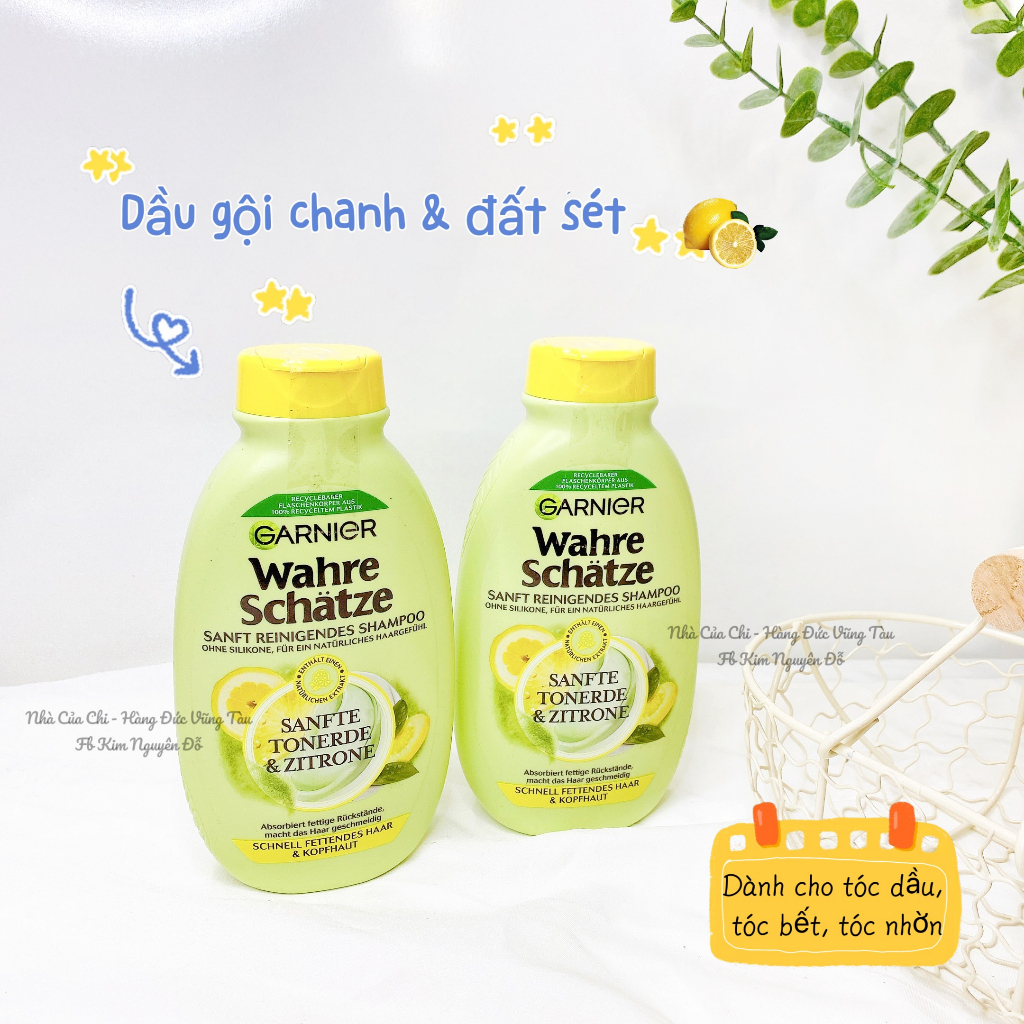 Dầu gội- xả Garnier siêu thơm - hàng Đức