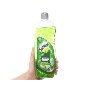 Nước Rửa Chén Sunlight Thiên Nhiên/Trà Xanh/Chanh Chai 725ml 3 màu - xukakidsshop