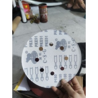 nhám dán tròn phi 180mm đủ số